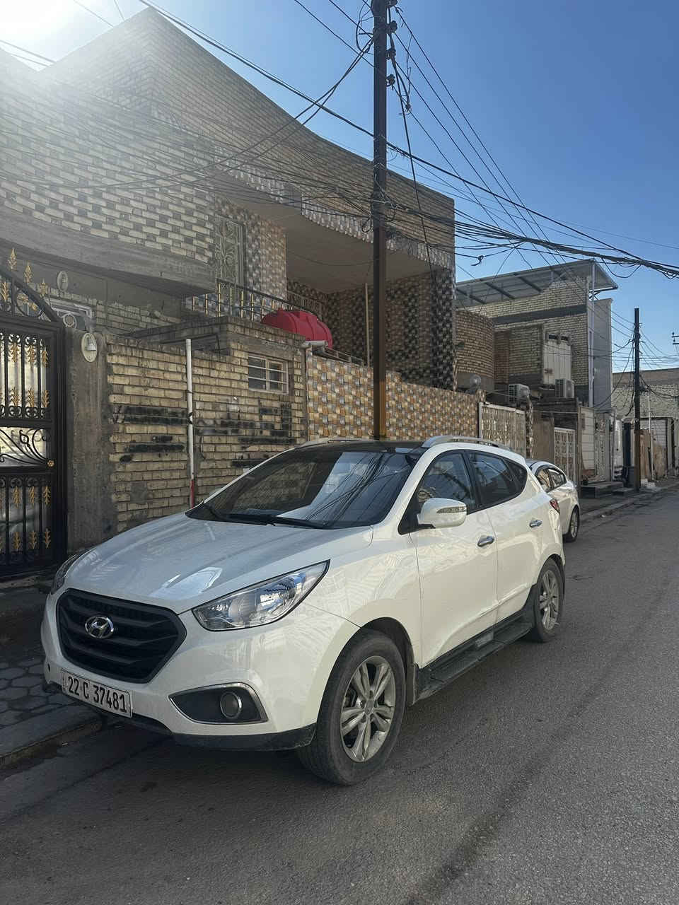 توكسان 2011 فول بنرامة رقم اربيل جديد سياره جديده وجاهزه كير محرك حداديه تبريد بيه فقط بنيد مرشوش بدون دواخل شرط سعره 127بيه مجال بسيط  مكاني نجف الاشرف ***********
