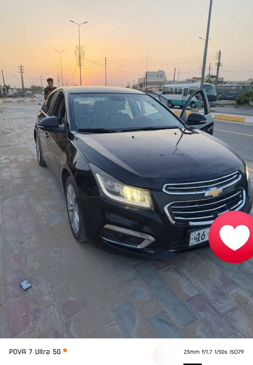 جوة السوك وبالعافية عل ياخذهة
كروز خليجي ٢٠١٦ محرك 1400 تيربو
 
ضرر بدون دواخل 

كير
مكينه 
تبريد
صدر
كهربائيات 
كلهن مابيهن نقص 

السيارة استخدام شخصي وعله ايدي
بدلت بيه گازگيت مصار كم يوم
تحتاج فقط شباك دعامية أمامي
فئة LTZ 
تخم تايرات جديد 
تحكمات ستيرن 
مثبت سرعة كروز
حساس خلفي 
كامرة خلفي 

السعر 75 وبيها مجال 

اتصل وبيك خير وتدلل

***********

