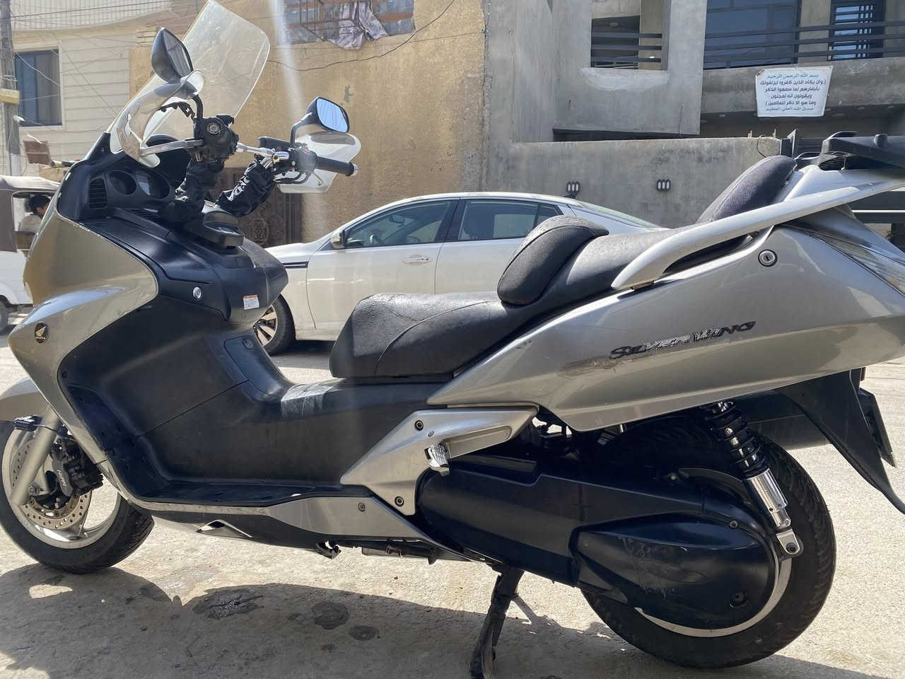 رمضان كريم دراجة سلفر ونج 400 دراجة حلوة و جاهزه مكينة ليرة لا ضربة ولا صبغ دراجة خير من الله مكاني بغداد الجديدة السعر 17 
الرقم ***********
