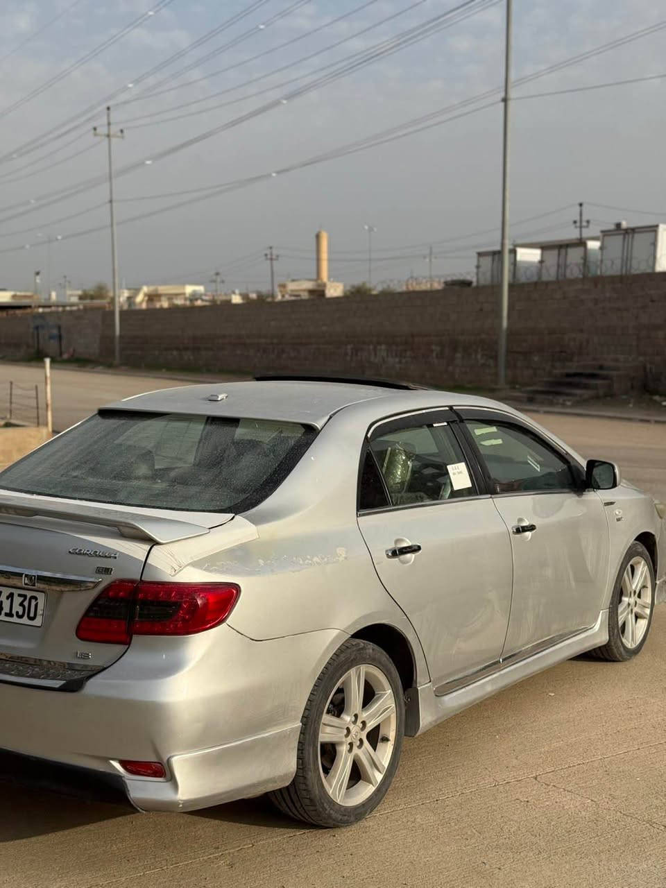 تۆیۆتەکرۆڵا ٢٠٠٨ کرایتە ٢٠١٣ سەیارەکە فول مواسەفاتە  تایەو ویلی١٧  ئاوێنە شەفتە سلایتە تەبرید لەمسە گێر تۆماتیک مەکینە ١٨ رەقەموو سەنەوی تا ٢٠٣٠ یە بە نسبەت پارچەکانی ٣پارچەی هەیە چامرغی پێشەوە چامرغی پشتەوە. لەگەر قەپاغ سندوقی  کەمێک جەمپی پێشی هەیە  بۆ سعری سەیارەکە 105 وەرەقەو مەعامەلەیەکی برایانە. رەقەم تەلەفۆنی ساعێب سەیارە….. ***********؟ أربيل, العراق
