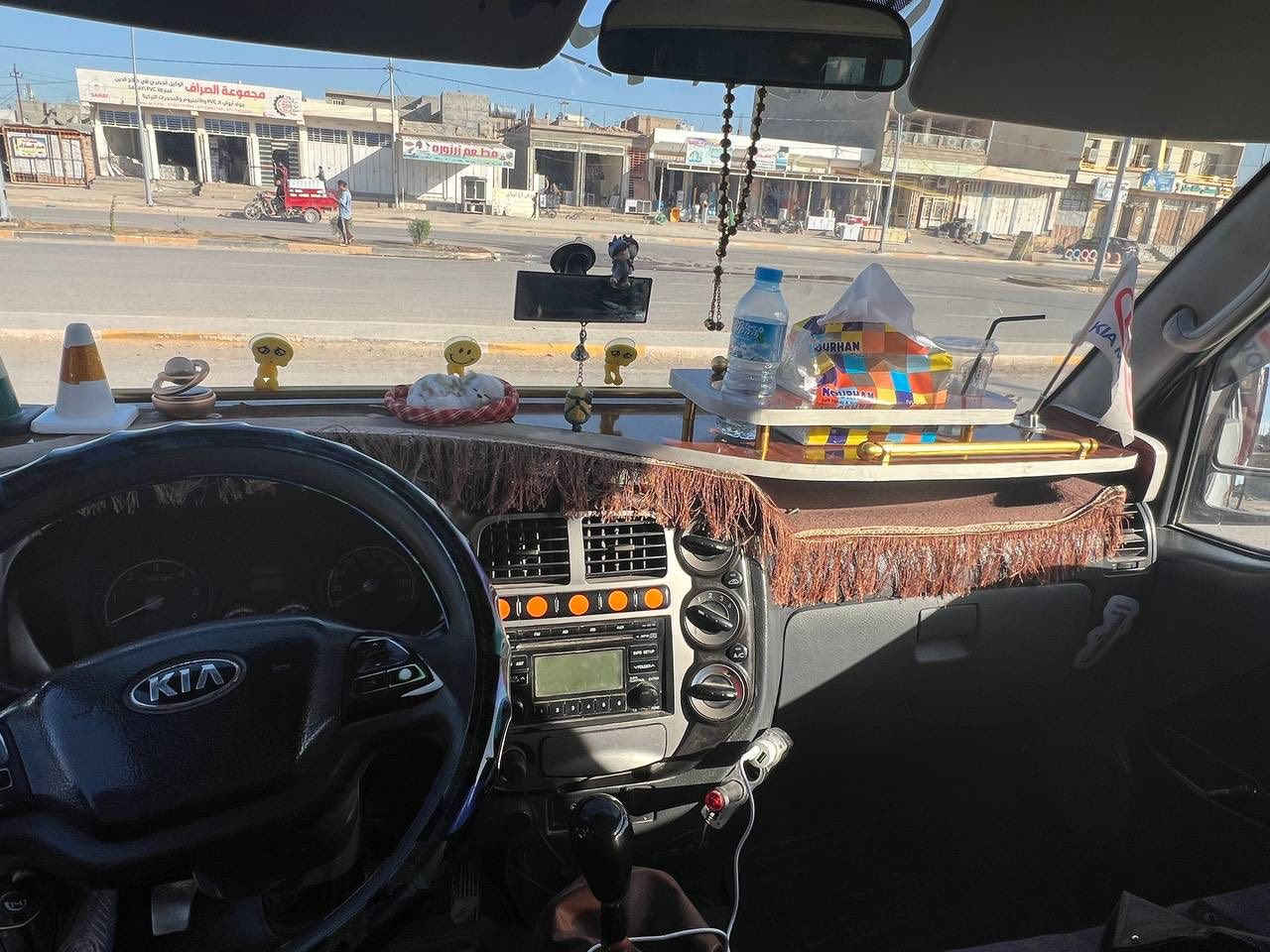 السلام عليكم كياا فحل للبيع مديل 2014 رقم صلاح الدين السياره جاهزه مكينه مفتوح كير واكسل كفاله مكينه بيهه تبخير بدون تنقيص ضربه من جهت السكن نص التكمه الباب امبدل تانكي ١٠٠ لتر ستد ٢٧ زنون دمام من كلشي السياره جاهزه تاير ١٤ السعر 110 بيهه مجال بسيط مكاني صلاح الدين -سامراء  الرقم ***********
