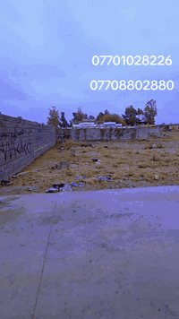 قطعتين للبيع موقع كركوك حي البدر الزراعي كل قطعه مساحه 150 متر واجهيه 7 ونص نزال 20كل قطعه سعر 24 مليون بيها مجال خدمات ماء كهرباء ومدرسه ابتدائيه اي استفسار اتصال على ارقام التاليه 
***********
***********
