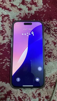 ايفون16 برو ماكس ذاكره 256 جهاز كوبي باب ثاني 07711900592