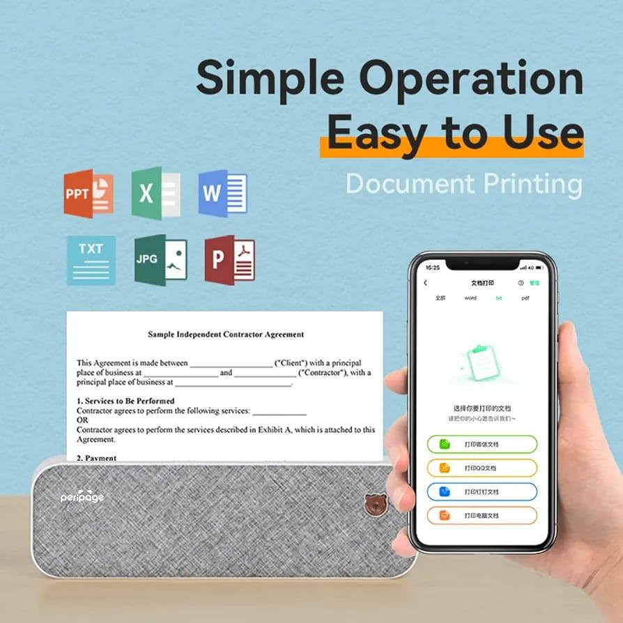 طابعة حرارية بيري بيج تطبع ورق عادي واستيكرات تطبع اربعة احجام من الورق توجد صورة توضح حجم الورق الحراري اللي يمكن استخدامه مع الطابعة
السعر  ٥٠ الف مع التوصيل


**إذا كنت صاحب هذا الإعلان وتريد حذفه لأي سبب، رجاءا أرسل رسالة إلى الدعم الفني**
