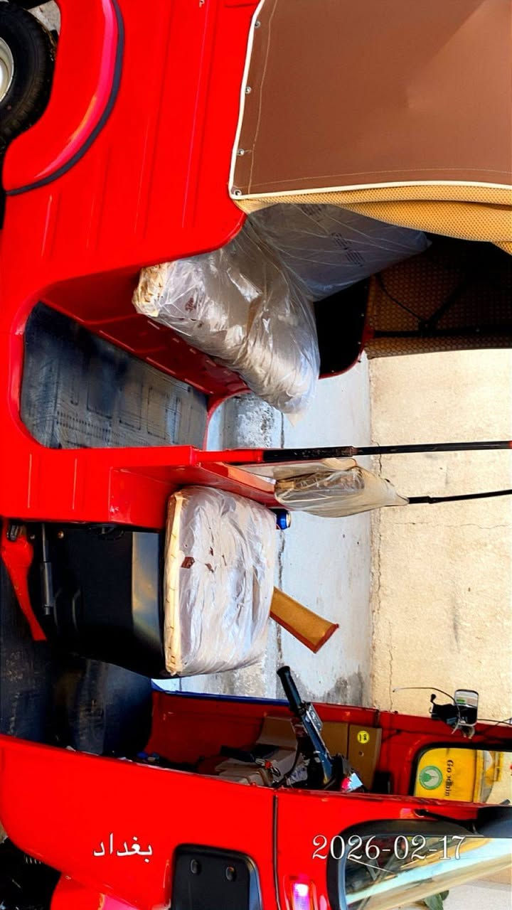 السلام عليكم تكتك 18مكفوله من الضربه مصبوغه عام جماليه مال جناي  التكتك ماشتغل بيها    
وماتصرف. عليها ربع كبل الشارع التكتك بسمي تحويل ثاني يوم  السعر 6وبيها مجال للشراي 
العنوان الشعب نهايت الفورتات ***********
