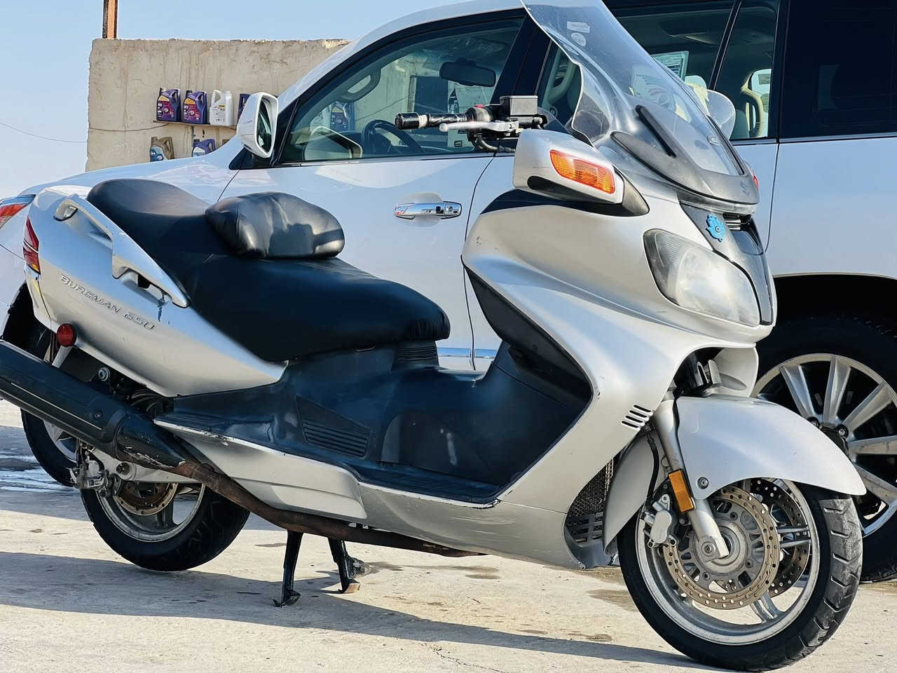 سلام عليكم
للبيع  او مراوس بفورزه 10/0 /دراجه سكاي وايف 650 كفاله مكينه كير كهربائيات كله كفاله معدل 200 معروضه بمليون 700 وبها مجال 

مكاني ناصريه قضاء جبايش 

خاص مفتوح 

تصال ‭0774 209 6741‬
