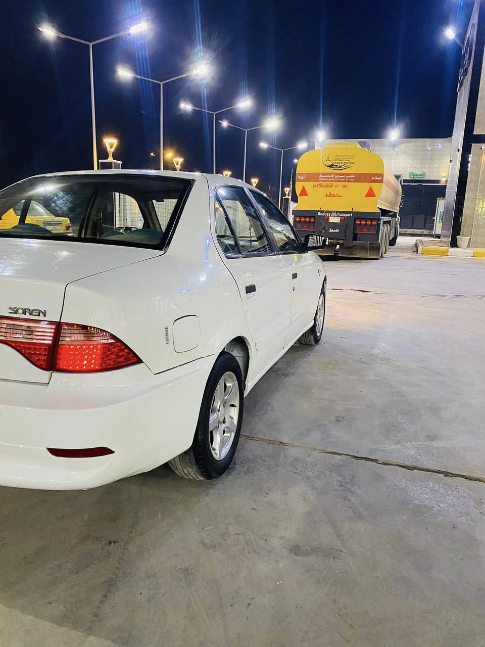 السلام عليكم سمند موديل 9السيارة نضيفة كير مكينة جديد مكاني بفداد السعر 41 بيهة مجال بسيط رقم ***********
