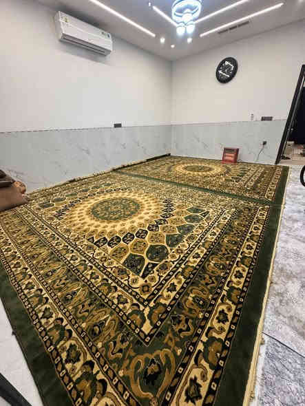 فرشة كاشان ايراني عدد 2 يعني قطعتين...قياس 3 / 4 ... السعر 350 الف ..***********
