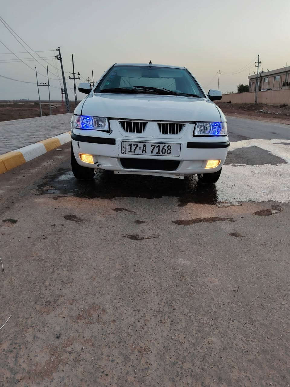 سلام عليكم سياره سمند مديل 11 ناطق سيارة مكفوله من ضربه وتبديل وصبغ بيهه صبغ بس الدوس أثر خياس الباقي مكفوله رقم مثنى انكليزي مداور ثاني يوم سنويه جديده الغايه 30 مكينه وكير وحداديه وتخم تاير كهربئيات كله جديد تبريد ثلج سعر 35 وبيه مجال للشراي مكان السياره دوانيه قضاء غماس مراوس اراوس حسب القناعه رقمي بي واتساب ***********
