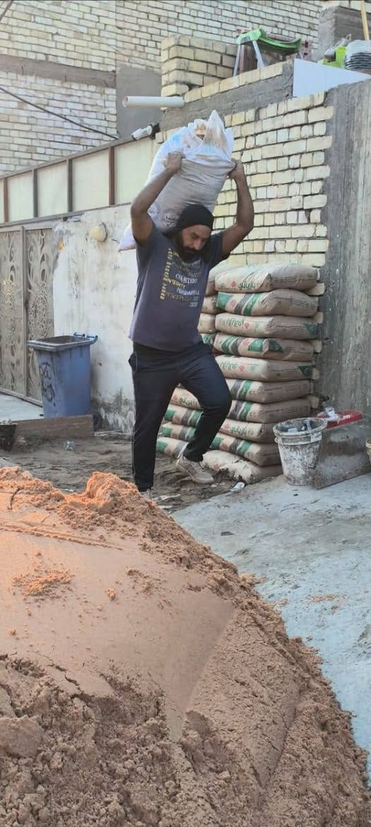 سلام عليكم اخوان  كادر ابو يعكوب    نشتغل تصعيد مواد البناء عل ضهر دخل بغداد ***********
