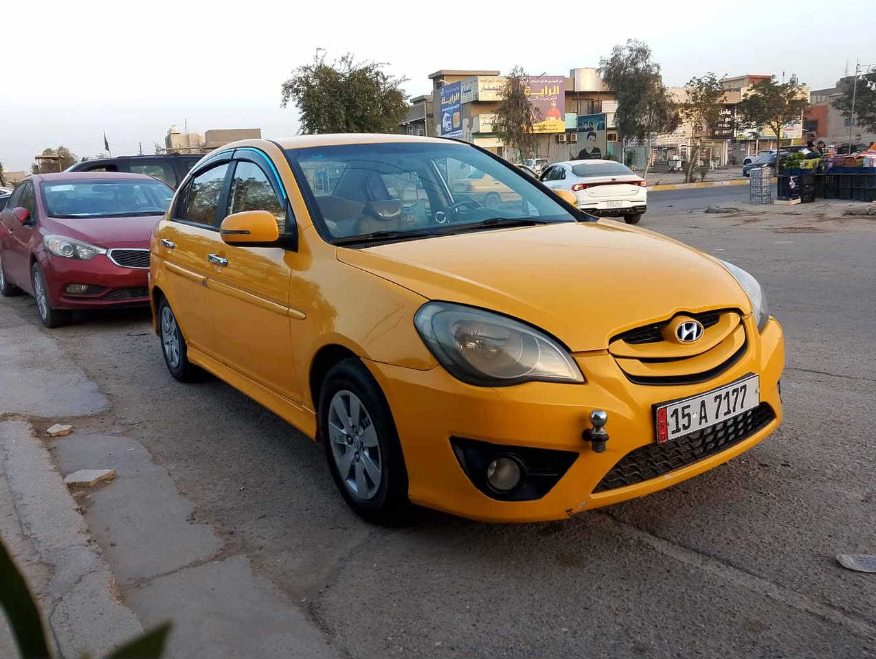 هونداي اكسنت موديل 2010 خليجي بدون حادث  رقم انبار مميز دولي بسمي دوشمه عامه سياره جاهزه بدون اي نقص مواصفات مري اشاره كشنات دتفه شاشا كامرا حساسات فول تحكمات سعره 84 مكاني بغداد الرقم ***********
