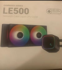 DeepCool GAMMAXX LE500 240mm  كامل مكمل مابي نقص اي برغي او اي شي بل ن...