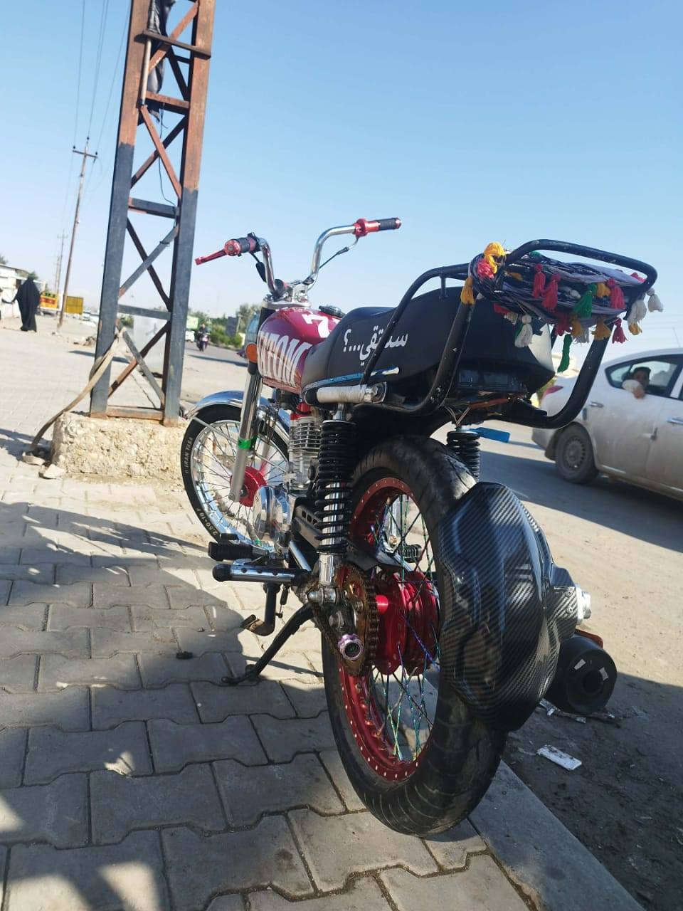 سلام عليكم دراجه نامه تيربو2025 للبيع كفاله عامه دراجه فول نضافه سعرها 650وبي مجال مكاني ديالى بلدروز ***********
