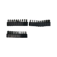 – مفك شحن قوي بقبضة مريحة – ٣ رؤوس حفر مختلفة – ٦ رؤوس طويلة متعددة ال...