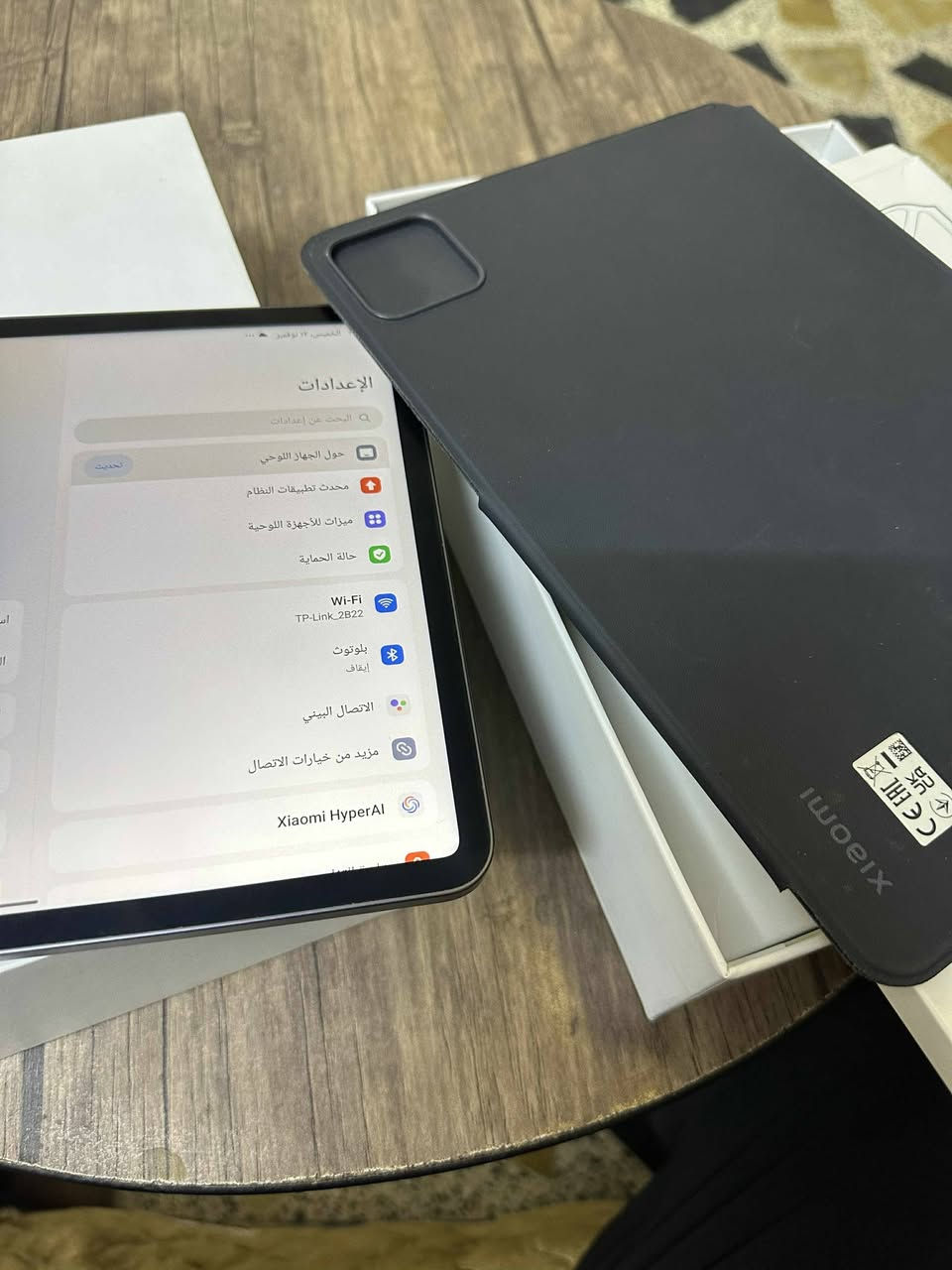 : السلام عليكم ورحمه شاومي باد 7 برو (العملاق) - نسخة الـ 16 رام / 512 جيجا - نظافة 100% مع الضمان 💎
​التفاصيل:
يا الله.. للبيع جهاز Xiaomi Pad 7 Pro، الجهاز غني عن التعريف، وحش بالأداء وبالألعاب (يشغل أعلى فريمات مرتاحة). الجهاز "شبه جديد" واستخدام جداً قليل ومحافظ عليه من الشخط.
​الذاكرة: 512 جيجابايت (تشيل شكو شي ببالك).
​الرام: 16 جيجابايت (أعلى نسخة، انسى شي اسمه تعليق).
​المعالج: Snapdragon 8s Gen 3 (أحدث معالج من كوالكوم).
​النظافة: 100% أخو الجديد، لا شخط ولا طخة.
​الملحقات: كارتونه الأصلي + شاحنه الأصلي (السريع) + كفر مغناطيسي فخم + كفر إضافي.
​الضمان: الجهاز بعده بضمانه الرسمي (يعني تشتري وأنت مطمن).السعر 550: المكان بغداد مدينة الصدر: التواصل واتساب*********** او ماسنجر
