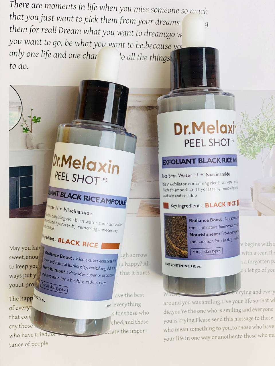 تريدين بشرة تلمع وملمسها مثل الحرير ومن أول استخدام؟ 
😍 أمبول تقشير الأرز الأسود من دكتور ميلاكسين هو السر! 
يخلي بشرتچ صافية ومخملية بدون تعب ولا روحات للعيادات. 
هذا الأمبول راح يقلب موازين عنايتچ ويخلي كل من يشوفچ يسألچ عن السر. 👌💜

📥 السعر خاص / المنشأ كوريا الأصلي 🇰🇷
#دكتور_ميلاكسين #بشرة_زجاجية #تقشير_لطيف #نضارة_فورية #جمال_كوري بغداد, العراق


**إذا كنت صاحب هذا الإعلان وتريد حذفه لأي سبب، رجاءا أرسل رسالة إلى الدعم الفني**