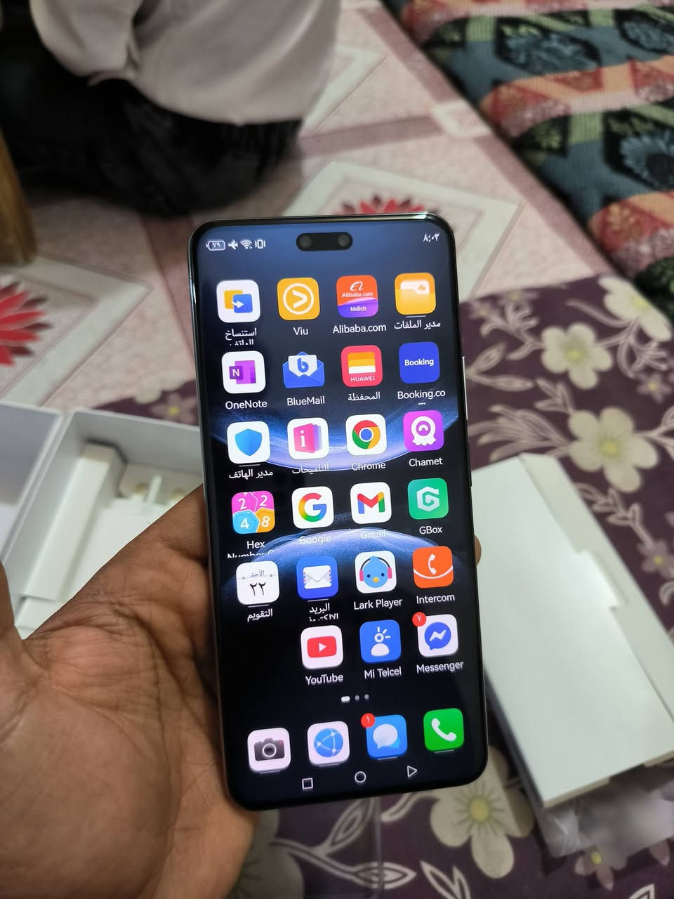 هواوي نوفا 14 برو ذاكره 512 نظافه 100% 525 الوان كربلاء ***********
