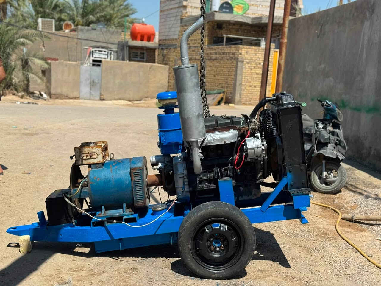 السلام عليكم للبيع مولدة كية جديدة لا بخار ولا تنقيص جنريتر جديد باتري جاهزة المكان دوانيه قضاء الشامية الرقم ل تواصل ***********
