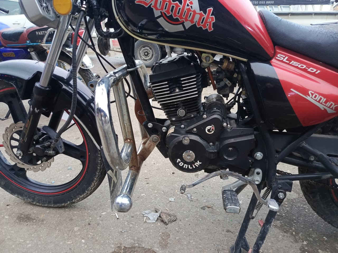 السلام عليكم ماطور هيوشا شركة سونك موديل 2020 شرط المحرك مامفتوح ماطور مثل ما موضح  كهربائيات شغاله سعر 600 وبي مجال للشراي خاص ما اجاوب اتصال فقط 
0789580332
*********** مكان الدراجه كركوك
