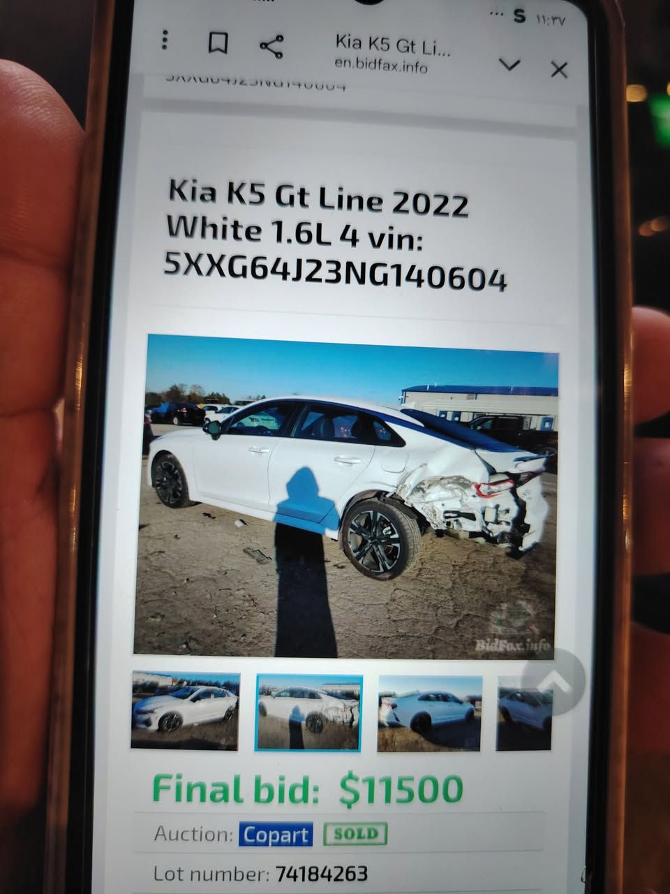 كي فايف موديل٢٠٢٢ Gt لاين
 فول الفول بدون البنراما
شكو مواصفات بيها لون ابيض
حادثها سطحي جامولغ خلفي
رقم بابل
السعر ١٧٣  ومجالها بسيط
***********
