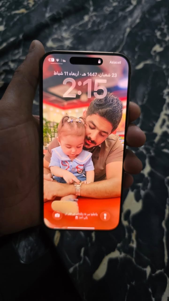 عندي ايفون 16 Pro Max للبيع بمواصفات ممتازة:
• الذاكرة: 256 كيكا (GB).

• الحالة: نظافة 100%، الجهاز ما بيه أي شخط (ولا نقطة).

• البطارية: 100% (ممتازة).

• الضمان: ضمان وكالة رسمي.

💰 السعر: 1400

***********
