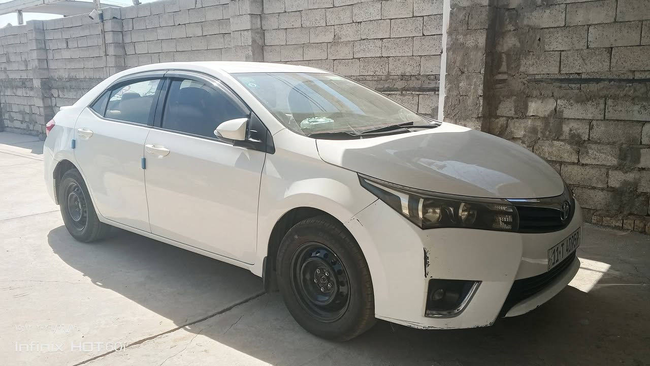 سلام عليكم كورلا 2015 خليجي ماشيةمية مكفولة من الصبغ كيرمحرك تبريد رقم بغداد انكليزي السعر 160 واحنه بخدمة الطيبين مكان السيارة بغداد رقم الهاتف ***********
