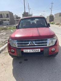 باجيرو 2008 للبيع السيارة جاهزة مكينة 3000 بيها صبغ باب وجاملغ عكس الس...