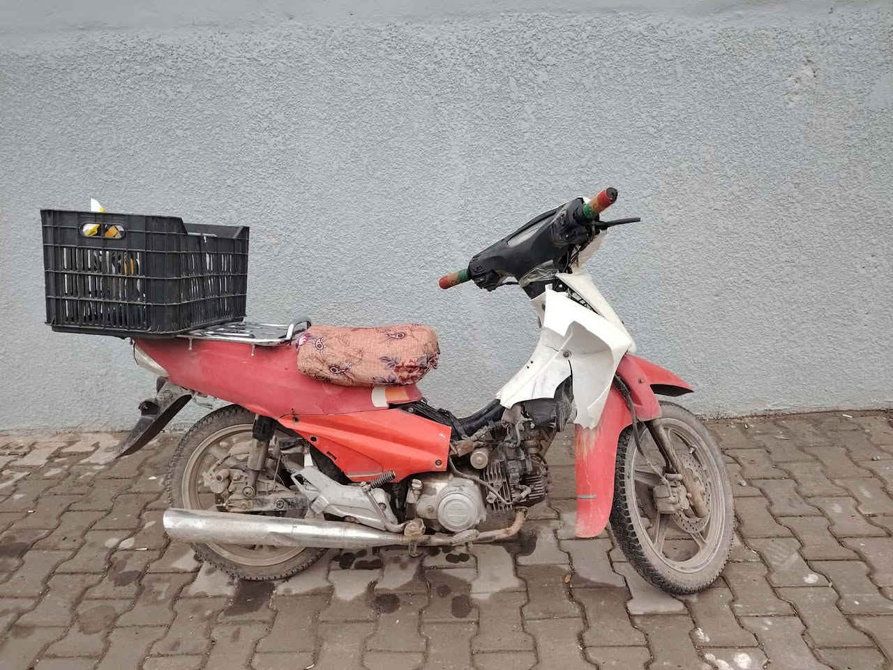 دراجه دلم للبيع سعر 250 بيها مجال مكان ديالى بعقوبة ‏‪***********
