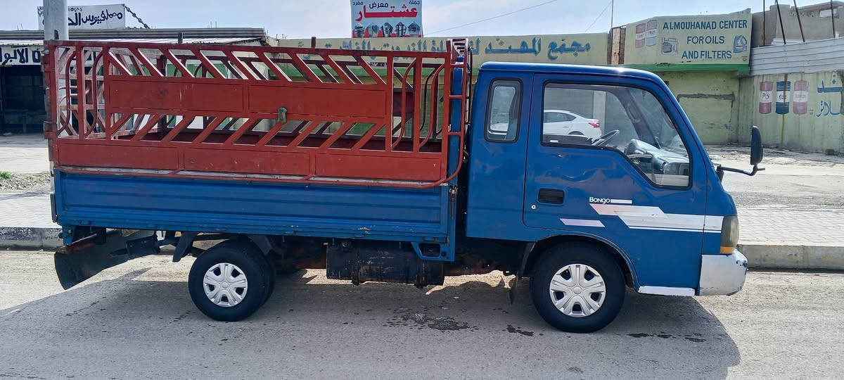 ‏كيا بزون للبيع  موديل 2002 بحالة ممتازة. المحرك:شرط
‏الكير: شرط
‏الصبغ: شرط
‏الأكسن: شرط
‏الشاصي: شرط
‏رقم السيارة: نينوى (ألماني)
‏💰 السعر: 80 وقابل للتفاوض للجادين.
‏📞 للتواصل:
‏***********
‏***********
