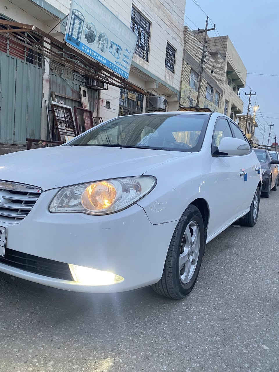 السلام عليكم
النترا موديل 2010 وارد خليجي مكينة 1600 

رقم كربلاء مداور ثاني يوم 

السيارة جديدة وحلوة مكفولة من الضربة والصبغ 
بيها فقط كلير بخشم الچاملغ الامامي

السعر( 115 ) وبيها مجال 

مكانها كربلاء حي العامل 

للاستفسار. ***********
