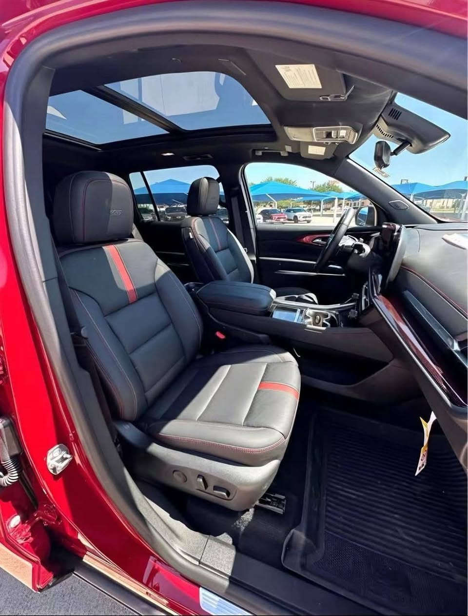 شوفرليت ترافرس R/s 2024
بدون ايرباك 
مواصفات 
محرك ..2.5 لتر، 4 أسطوانات، توربو 8A
328 حصان
7راكب 
مواصفات معروفة ..
مقعد الصف الثالث
نظام تثبيت السرعة التكيفي
أبل كار بلاي
كاميرا محيطية 
مراقبة النقطة العمياء
بلوتوث
مقاعد مُدفأة
الدخول بدون مفتاح
مقاعد جلدية
باب خلفي كهربائي
مقاعد كهربائية
مساحات استشعار المطر
مكيف خلفي
بدء التشغيل عن بعد
جاهز للراديو عبر الأقمار الصناعية
فتحة السقف /
حزمة السحب
ميزة نظام الصوت Bose Premium المكون من 12 مكبر صوت
نظام ملاحه 
نقطة اتصال واي فاي وهواي مواصفات 
 سياره جاهزه من كل نواحي مكان سياره بغداد 
رقم هاتف ***********
