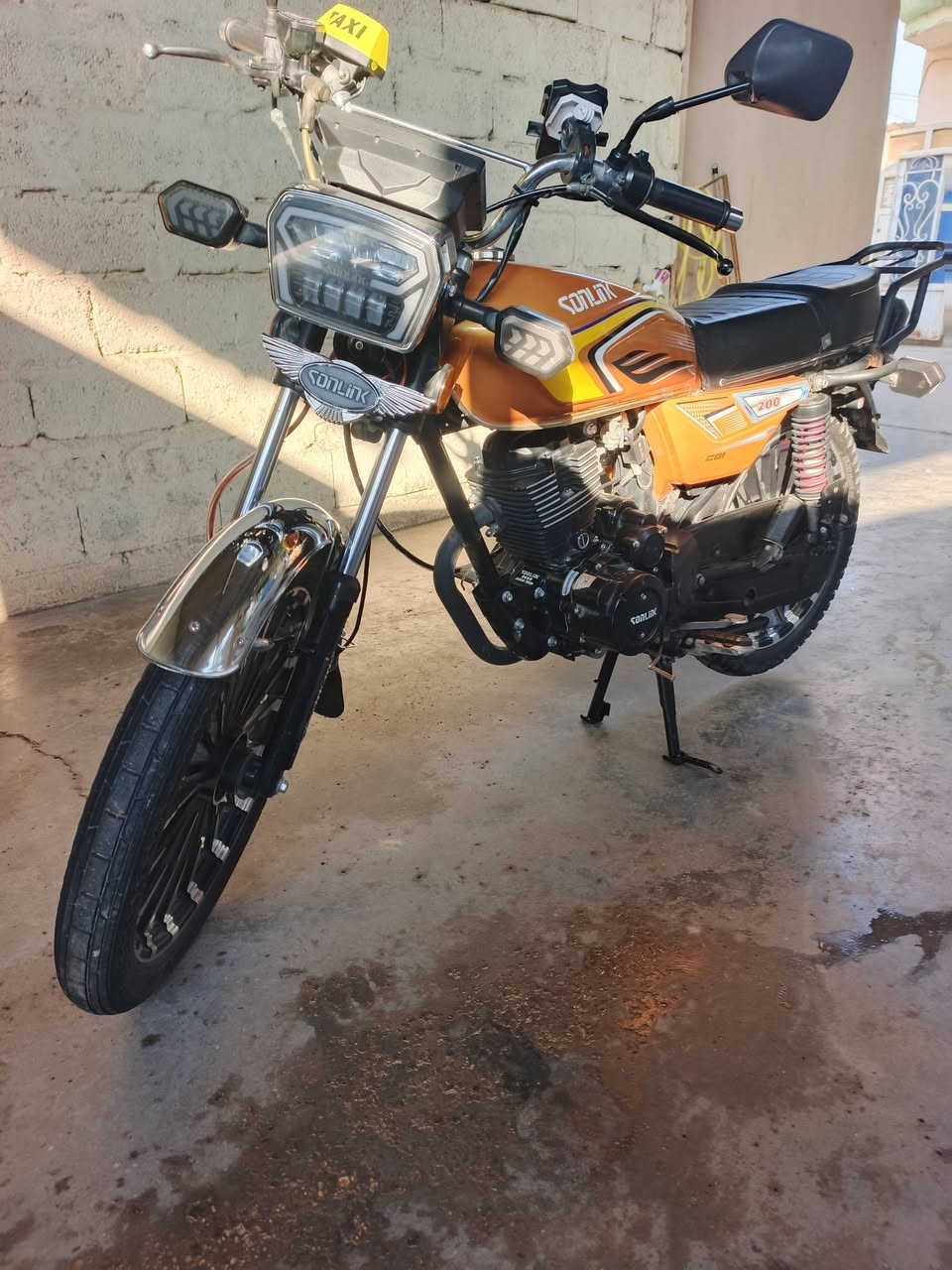 سلام عليكم دراجه البيع موديل٢٠٢٥ مكينه ٢٠٠ اوراق كامله مكاني المحموديه ناحيه الرشيد *********** السعر 775 وبيها مجال
