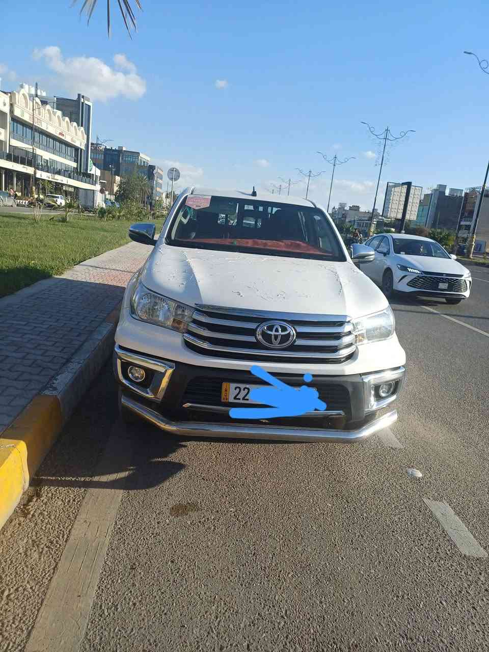 تويوتا هايلوكس 2020 فور ويل رقم اربيل باسمي
ماشيه170 الف
مكفولة محرك كير ماعدا ضربة صغيره على كد شبر بالبنيد 
مكينة  2700 ( اربعة سلندر ) 
سويج
تحكم ستيرن
مثبت سرعة بالستيرن
تبريد قطعتين 
شاشة 
كاميرا خلفية
السعر265 وبيها مجال قليل 
مكان السيارة كربلاء 
للاستفسار ***********
