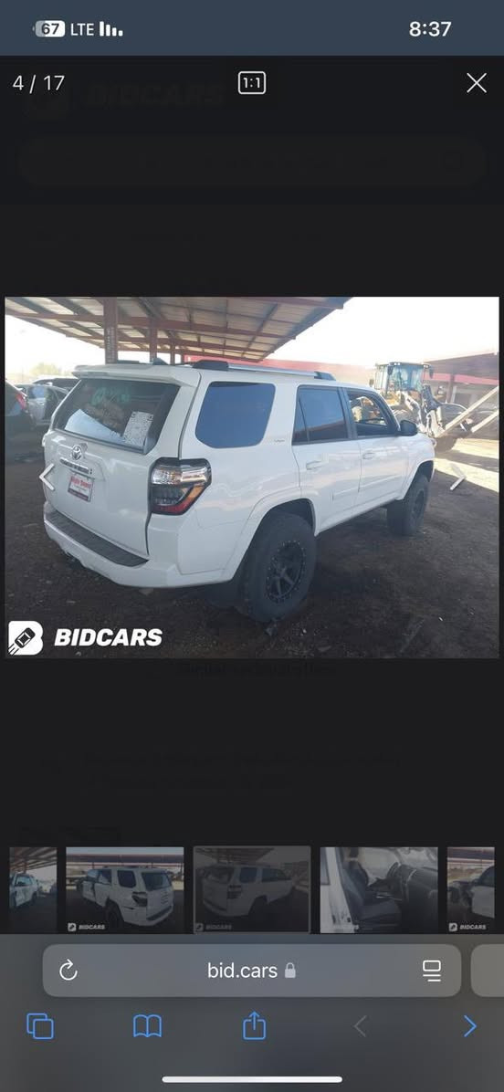 رمضان مبارك 
SR5
2023 رقم اربيل 
ماشيه 100 الف كيلو 
الحادث موجود بالصور 
السعر 300$ 
***********
مكان السياره صلاح الدين
