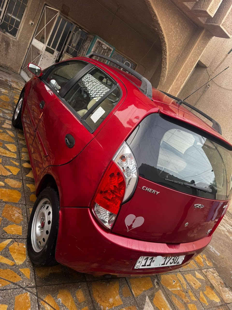 السلام عليكم
شيري موديل 2009 
السيارة محرك وكير كورولا شغالة وماشية وجاهزة مع رقمها الرقم اربع نمر السعر / 39 $  للاستفسار ***********
