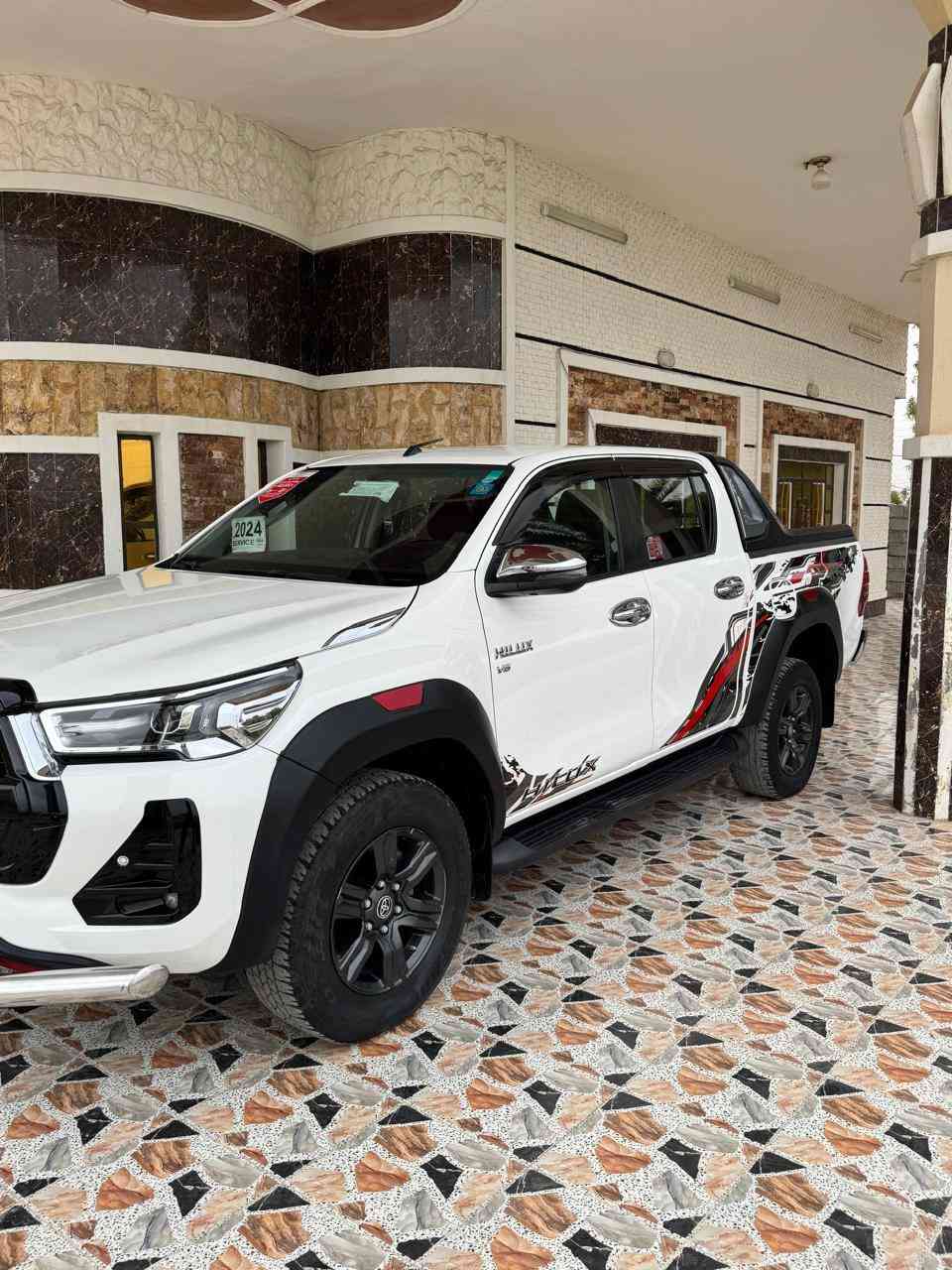 السلام عليكم
بيكم تيوتا هايلوكس فورويل
TRD ساز باب اول
موديل 2024
محرك 6 سلندر
 بيها بارد سونار موجود 
وشرط الفحص
ماشية 64 الف
قابل للزياده 
بعدها بضمان الشركة
رقم بغداد  
على وضع الشركه بعدها
مكان السياره بغداد جسر ديالى
السعر 355 
وبيه مجال الشراي 

للستفسار
***********
