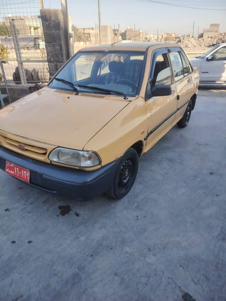 سلام عليكم لبيع مستعجل ما ندل راعيه تخم تاير جديد مكينه بيه بخار سياره حلوه وكاعده  مكاني بغداد وسعره 15ورقه بيه مجال  ‏‪***********‬‏
