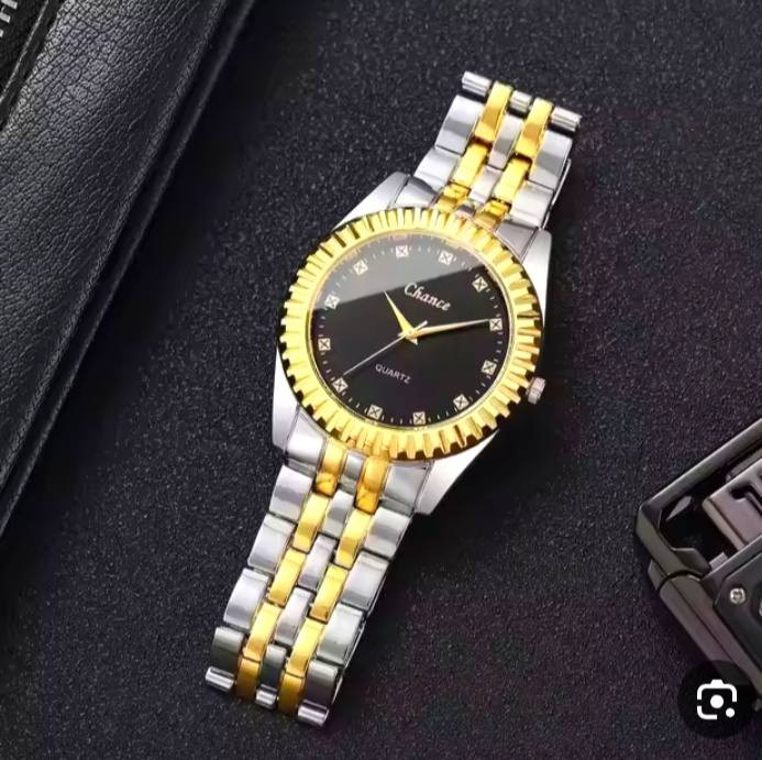 ساعة كوارتز  من Chance بسوار من الفولاذ الذهبي والفضي،

السعر 15


**إذا كنت صاحب هذا الإعلان وتريد حذفه لأي سبب، رجاءا أرسل رسالة إلى الدعم الفني**