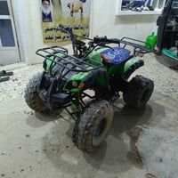 دراجة رباعية للبيع السعر ٣٢٥ بس نقصهة باتري وقبق مال زنجيل الشراي يتصل...