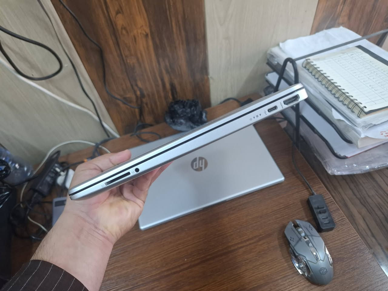 لابتوب ماركة hp
معالج كور اي 7 جيل 12
رام ddr4  حجم 16 كيكا
هارد ssd nvme  حجم 512 كيكا
شاشة حجم 15.6
السعر 500 الف


**إذا كنت صاحب هذا الإعلان وتريد حذفه لأي سبب، رجاءا أرسل رسالة إلى الدعم الفني**