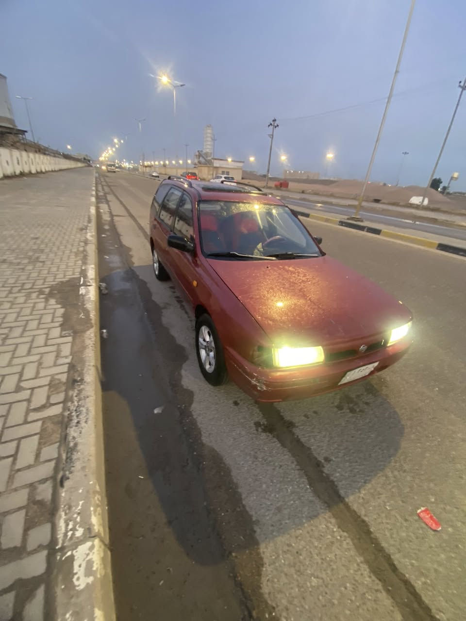 سياره نيسان سني ستيشنً موديل١٩٩١ رقمه كربلاء راعيه بل البصره شرط تحويل. سنويه ٢٨ محرك او كير كورله كامري  حلوه مال جني سعرهه ٣٠ ورقه رقم هاتف 📞 ***********. تصل او تدلل
