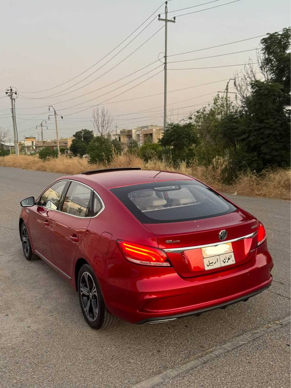 MG 6 
موديل 2021

محرك 1.5 توربو 🚀

ضمان شركة GK auto 
السيارة بلضمان

ماشية 37  

بدون ضرر مكفولة 

موصفات 
سلايد . مراية شفط. شاشة ايباد + كار بلي . بصمة 

سنوية لي 2027 

مكانها اربيل
السعر 117 
*********** أربيل, العراق
