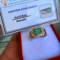 خاتم من الزمرد الكولمبي ريحاني. اجمل لون واجمل صياغة من الاستاذ عرفان ...