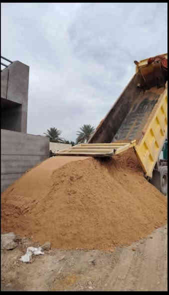 سلام عليكم 
يوجد توصيل رمل 
تك أو سكس 
يوجد خشن ومغربل 
كل مكان وسعره 
للاستفسار ***********
