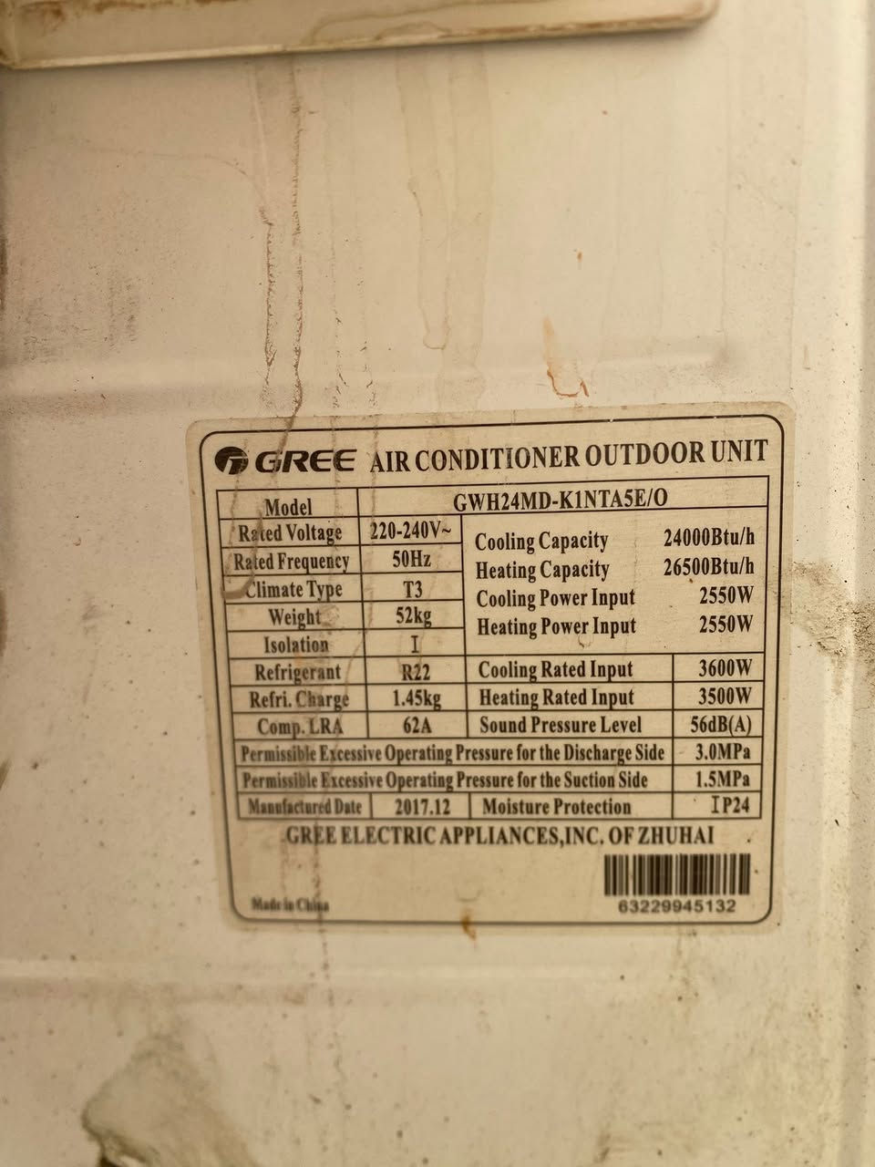 سبلت Gree اثنين طن مفصخ كامل وغازه مقفول السعر 400 وبي مجال
المكان الكاظميه


**إذا كنت صاحب هذا الإعلان وتريد حذفه لأي سبب، رجاءا أرسل رسالة إلى الدعم الفني**