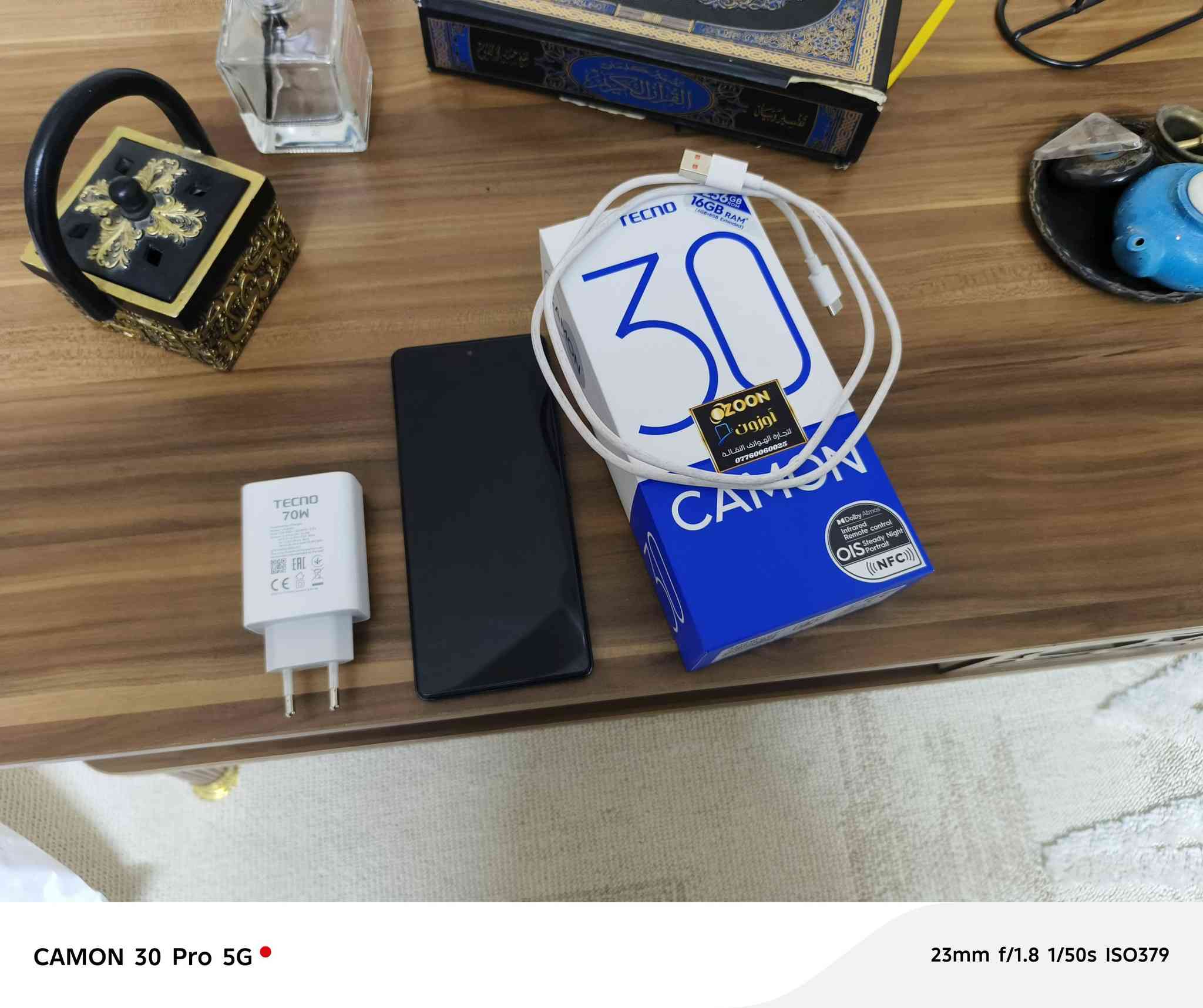 السلام عليكم هاتف تكنو كومون 30
مستعمل اقل شهر نظيف نظافة فول ولا شخط بي غراضه كاملة مع الكارتونة  وتفحصه بيدك يلا تاخذه وبي ضمان اسبوعين  
وضمان صيانة لمدة سنه من شركة البيع في بغداد وجه لوجه ممتوفر عندي توصيل  سعره ١٢٥ الف عراقي 
للتواصل واتساب او على الخاص 
***********
