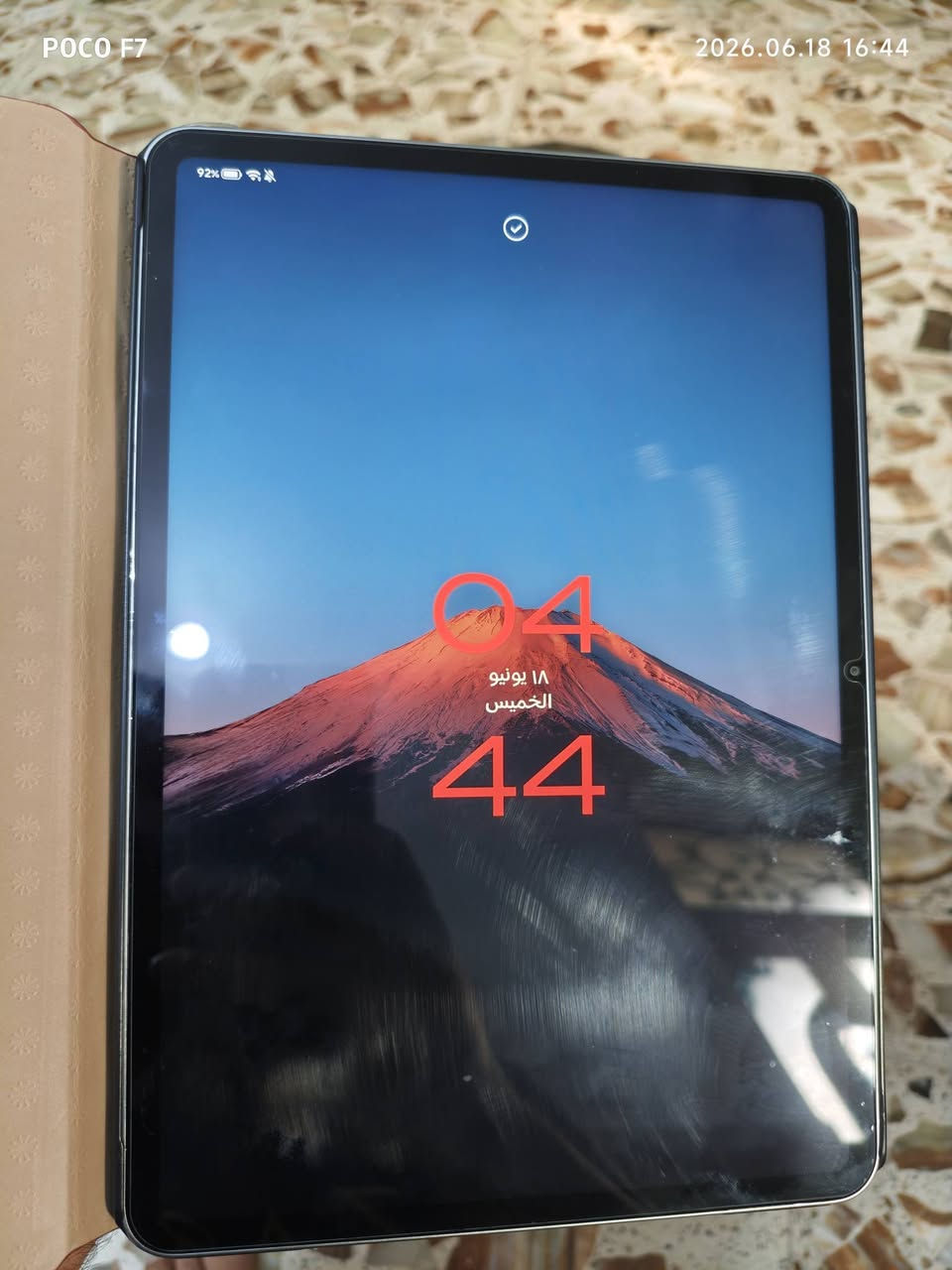 سلام عليكم شاومي باد 7 #للبيع_فقط
بشاشة بدقة 3.2K بمعدل 144 هرتز، معالج قوي من كوالكوم Snapdragon 7+ Gen 3، وبطارية ضخمة بسعة 8850 
 وتدعم الشحن السريع بقوة 45
الصوت: 4 مكبرات صوت ستيريو تدعم تقنية Dolby Atmos.
جميع العاب 120 فريم 
نظافه 100٪
ملحقاته كامله مع كفر شاومي 
450 الف 
***********
مكاني انوار
