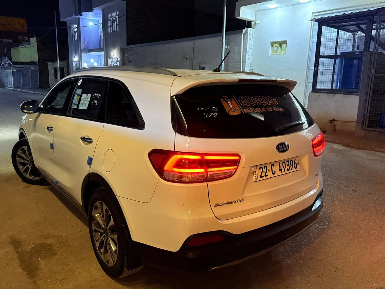 السلام عليكم ورحمة الله وبركاته
سورنتو خليجي 2018
مكفوله كفاله عامة // بارد بسيط 
بيع سريع 198  ورقه 
مكاني النجف 
***********
