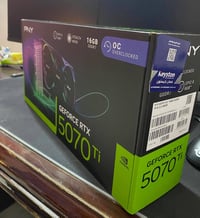 RTX 5070Ti • تحت الضمان • كأنه جديد