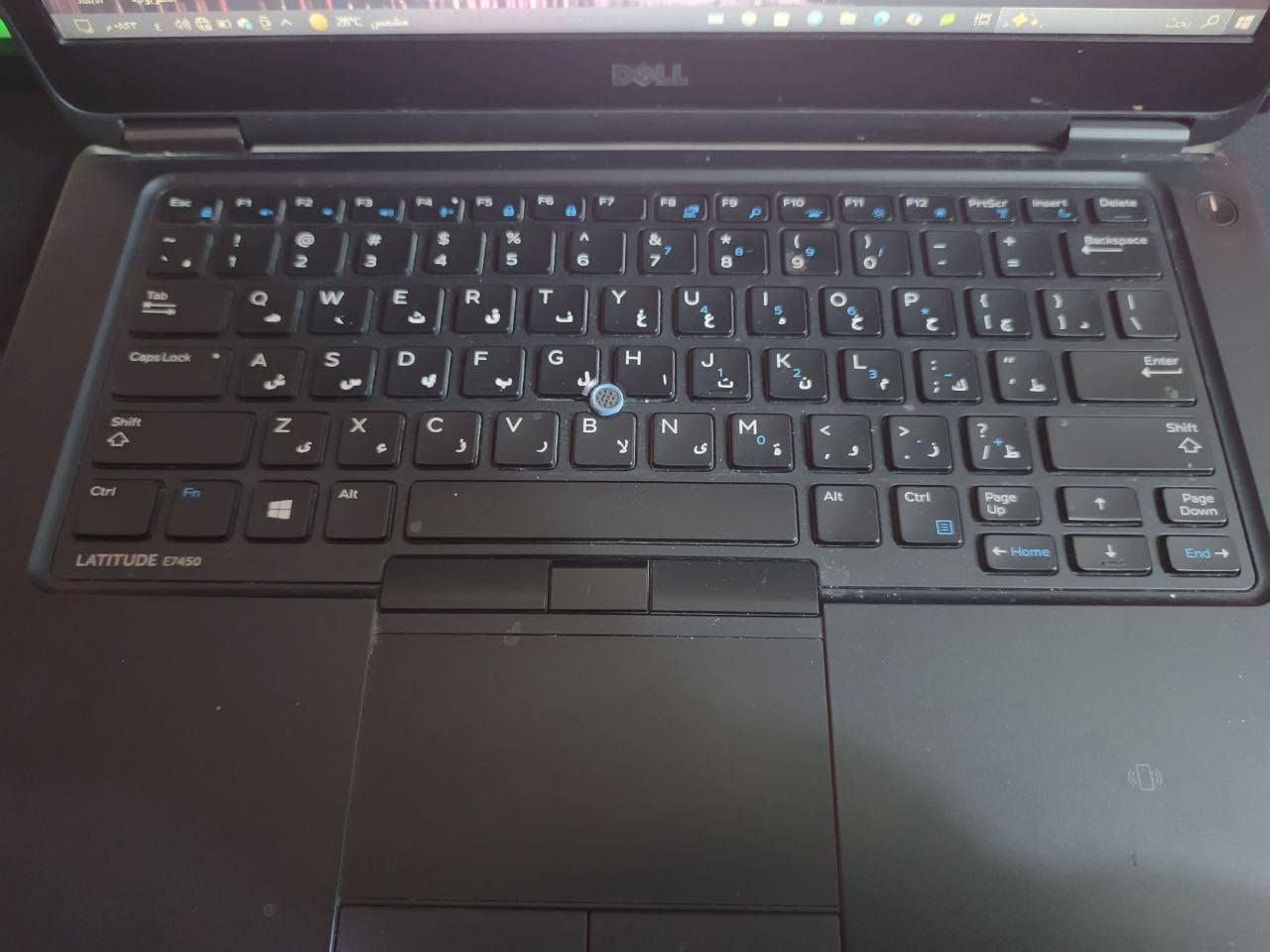 السلام عليكم
لابتوب DELL E7450
مستعمل قليل (( دراسه فقط ))
نضافه 90٪ 
حجم الشاشه 14 
معالج Core i5_5300U intel
هارد 256 ssd
رام 4GB
كارت الشاشه داخلي  intel HD 5500 4GB
كيبورد ضوئي 
وندوز 10 
شاحنته الاصليه + جنطه مالته

سعر 175 قفل مكاني ناصريه مركز 
***********
